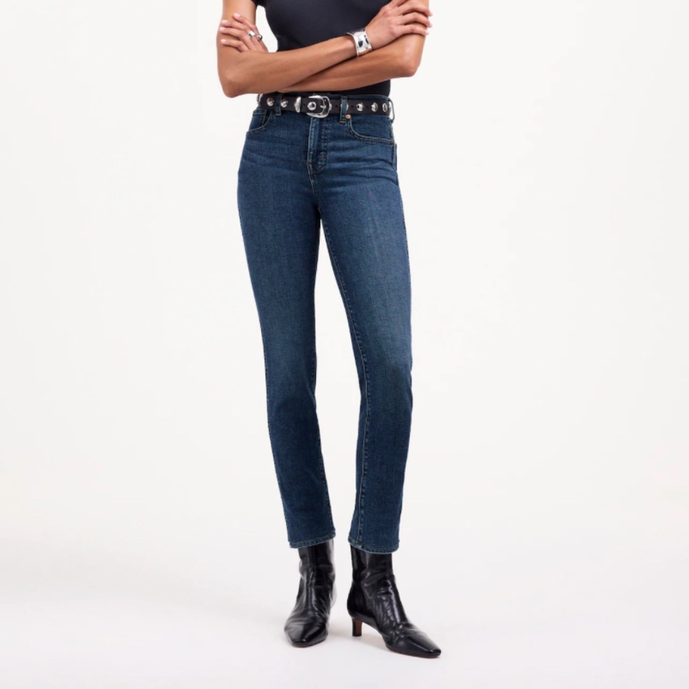 Madewell Stovepipe jeans in Deming wash Size 28